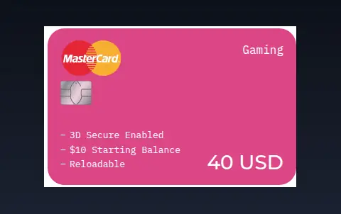 2Fiat - Gaming (40 USD)