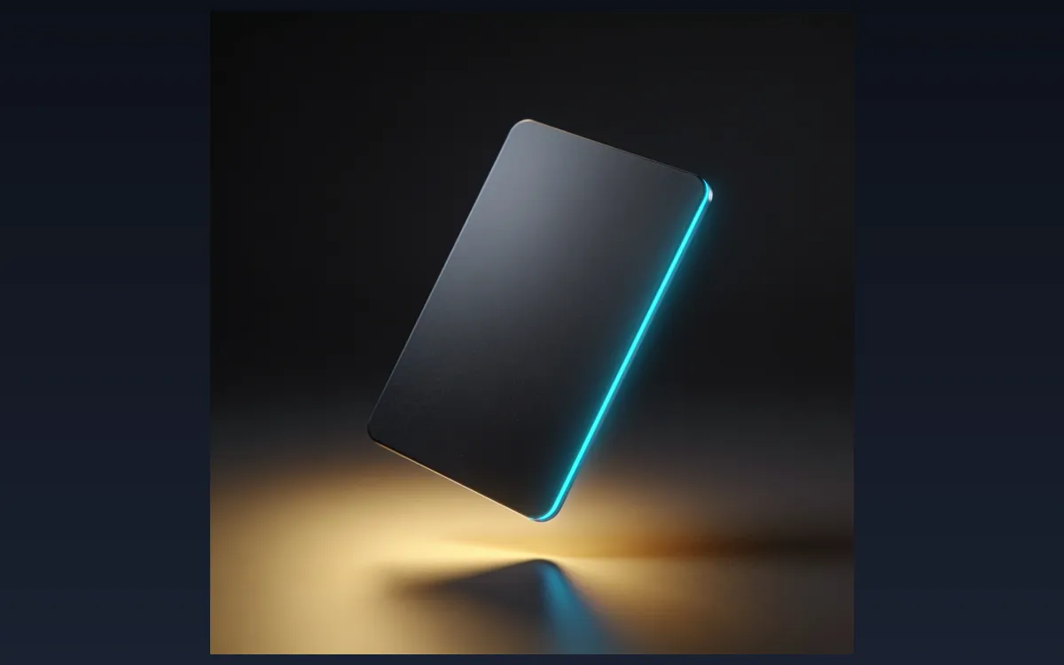 Bitget Card - illustration (AI-generated, not the official card design)