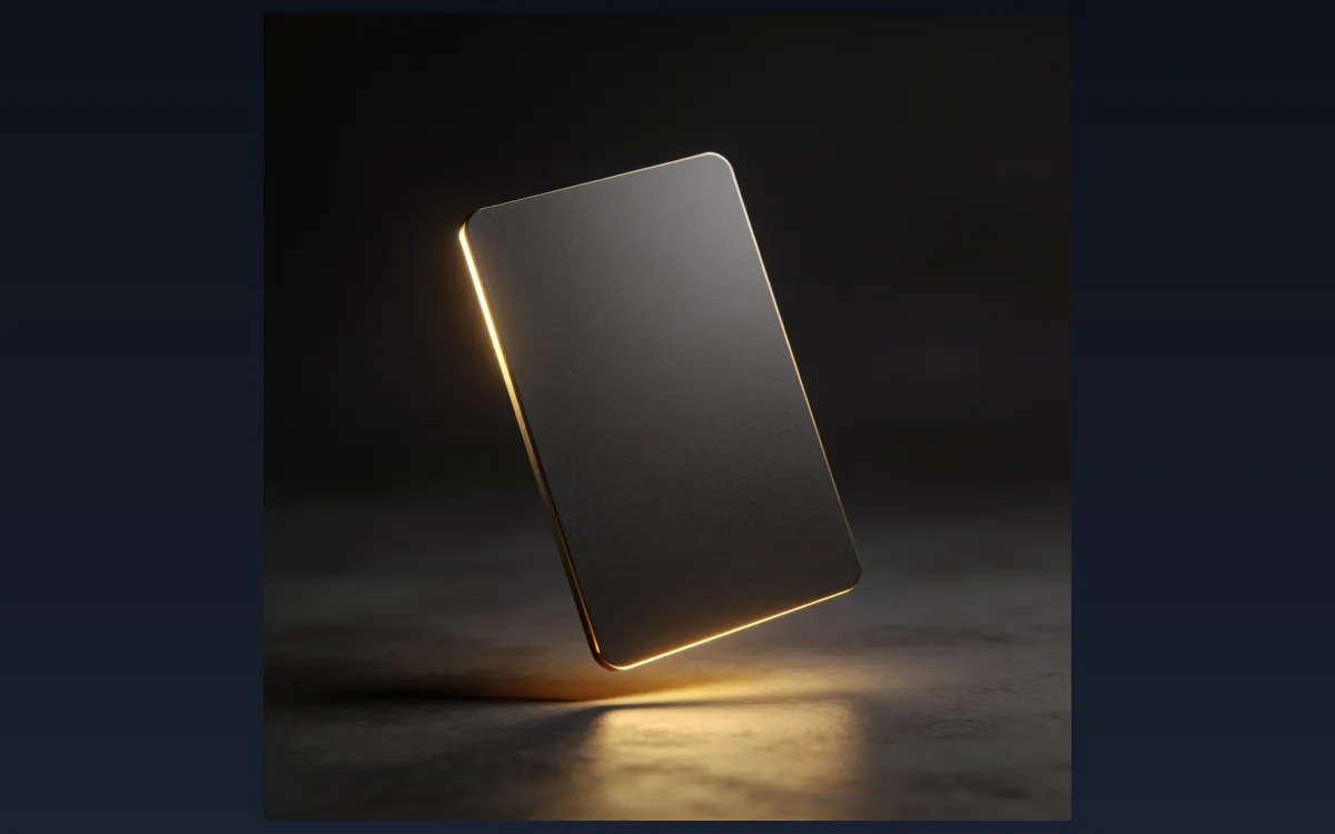 Fold Bitcoin Debit Card - illustration (AI-generated, not the official card design)
