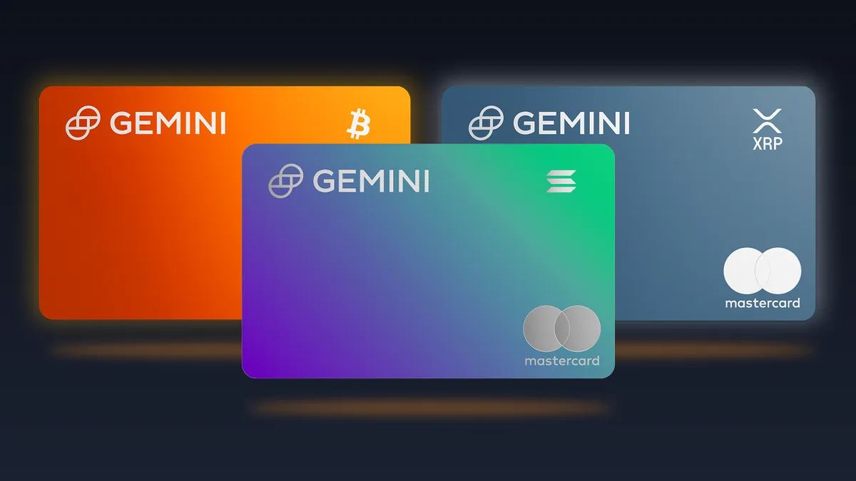 Gemini Credit Card card