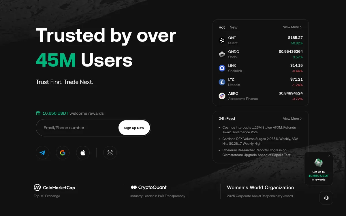 Screenshot: KuCard homepage